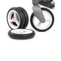 Soft wielen, grijs, set met 4