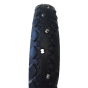 High profile soft achterwielen met spikes, paar